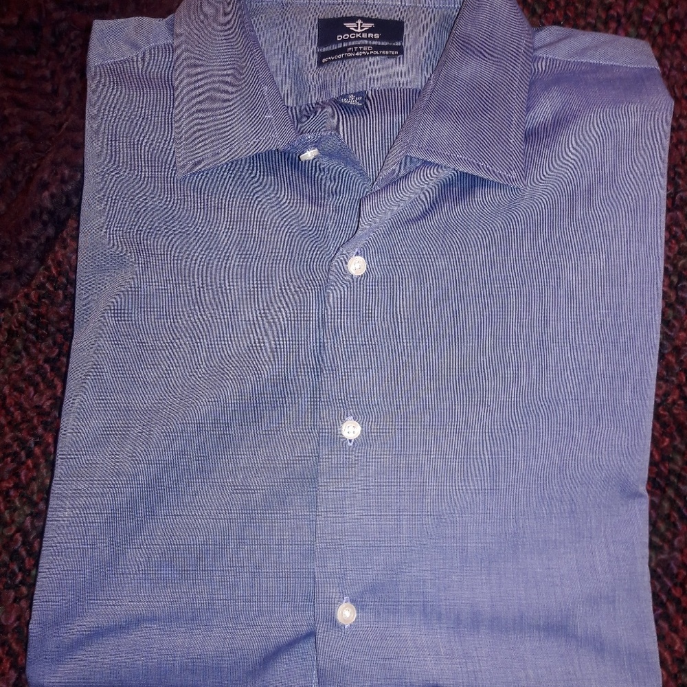 Dockers Blue Dress Shirt